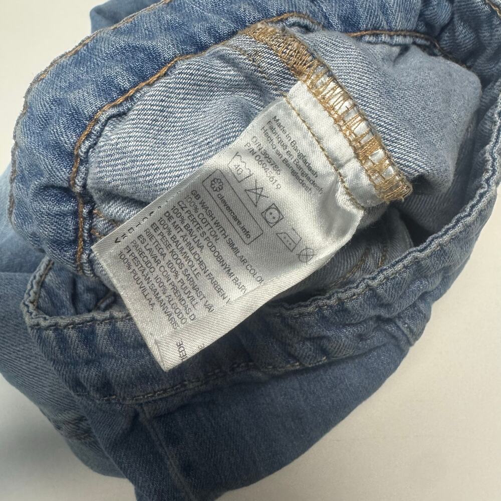 H&M Baby Girl 12-18M Denim Jacket 100% Cotton - Picture 4 of 5